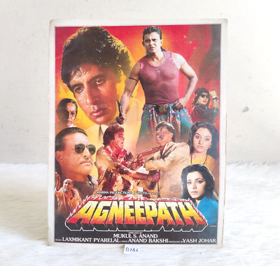1990 Vintage Dharma Produktion Hindi Film AGNEEPATH Storyline Lieder Buch B186