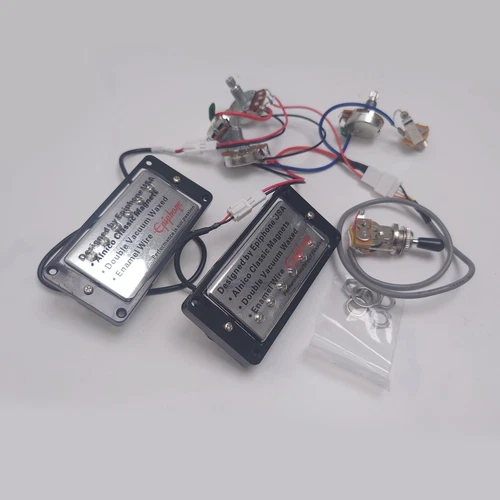 For Gibson Guitar Humbucker Pickups with Wiring 2C Quick-connect Terminals Set