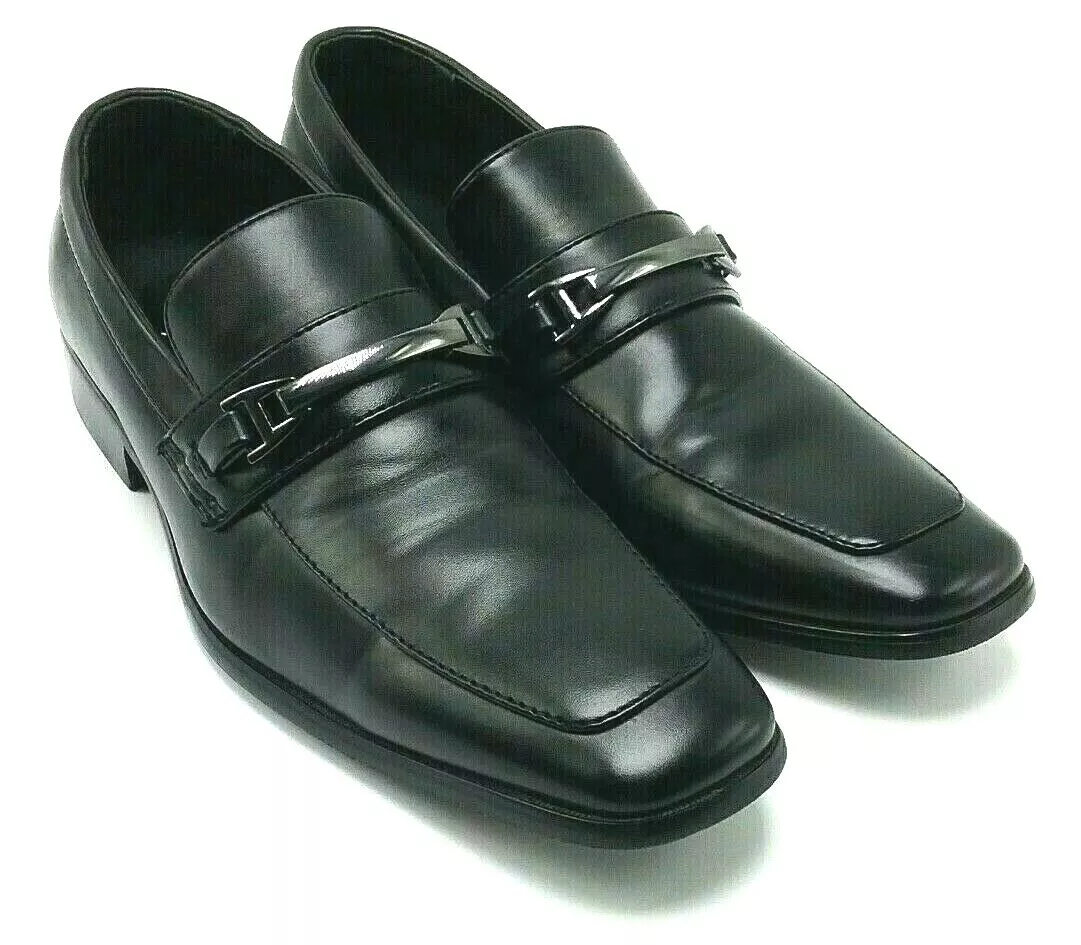 mens black dress loafers