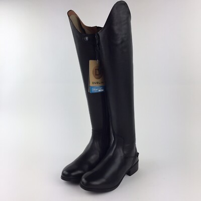 Dublin Galtymore Tall Leather Dress BOOTS Black Ladies Size 8 Wide Regular  for sale online | eBay