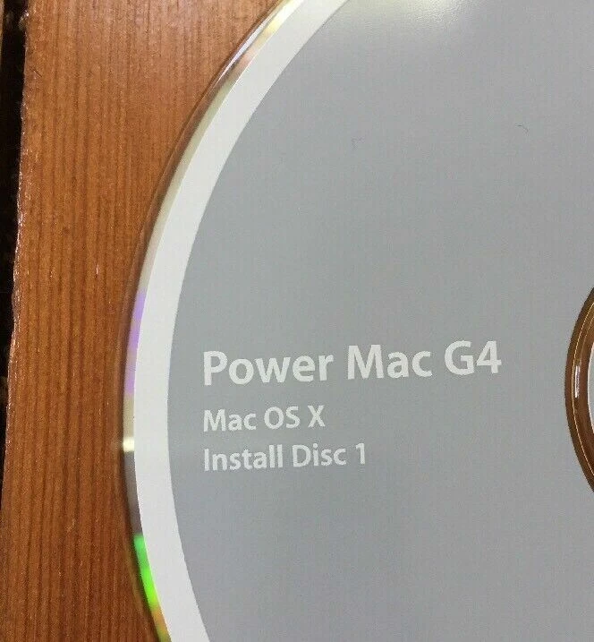 2002 Macintosh Power Mac G4 Mac OS X Jaguar 10.2.1 Software Install CDs Discs - Image 3 of 4