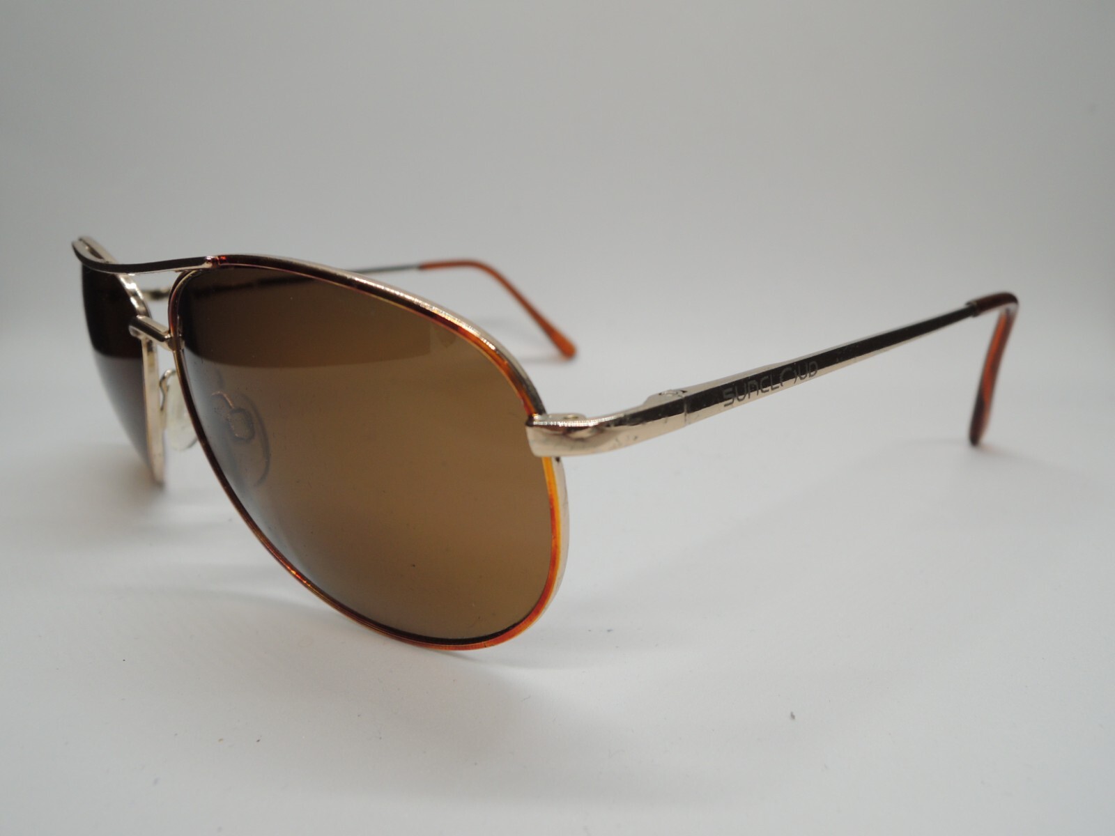 POLAROID Suncloud PATROL Aviator Pilot Sunglasses Gold Brown Polar FLEX 58-18-130-image