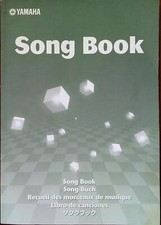 Yamaha Song Book for PSR Model Keyboards, 99 Songs, 148 Pages, Original Book.