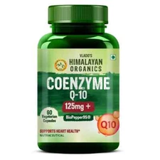 COENZYME Q-10 125mg-High Absorption, Support Healthy Heart & Boost Energy-60Cap.