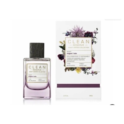 Clean Reserve Avant Garden Muguet & Skin Eau de Parfum Spray 3.4Oz/100ML NIB