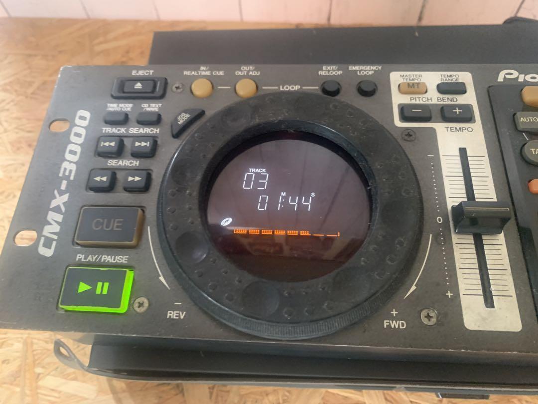 通電確認済 Pioneer CMX-3000   パイオニア Amazon.co.jp: Pioneer CMX-3000 DJ‐CDプレーヤー : 楽器・音響機器
