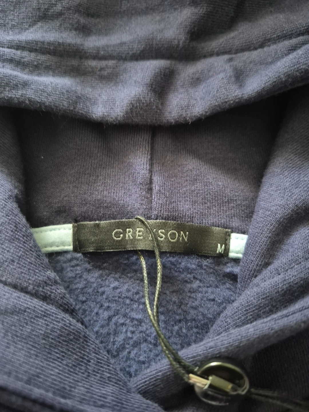 SUPREME Greyson Felpa con Cappuccio Uomo Lake Fleece Blu Medium Golf