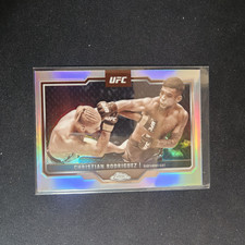 2025 Topps Chrome UFC SEPIA REFRACTOR Christian Rodriguez #106     L58