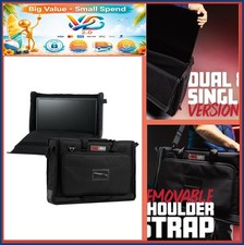 NEW 19-24 Inch LCD Monitor Tote Bag Padded Nylon Carry Case Black