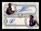 Jalen Brunson / OG Anunoby 2023-24 Topps Royalty Dual Auto 10/10