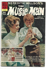 Dell Movie Classic THE MUSIC MAN, 1962, Shirley Jones Ron Howard Photo Cover GD