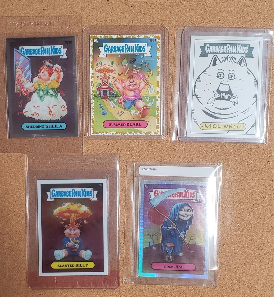 Gpk OS Lot. Contains 1/1, Rare C, CHROME NUMBERED and 4 Complete Base Read Desc! - Image 3 of 4