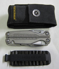 Leatherman Charge Titanium S30v Blade With Nylon Sheath 11 Piece Bit Kit
