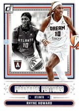 2025 Donruss WNBA - Franchise Features #4 - Rhyne Howard - Atlanta Dream NM