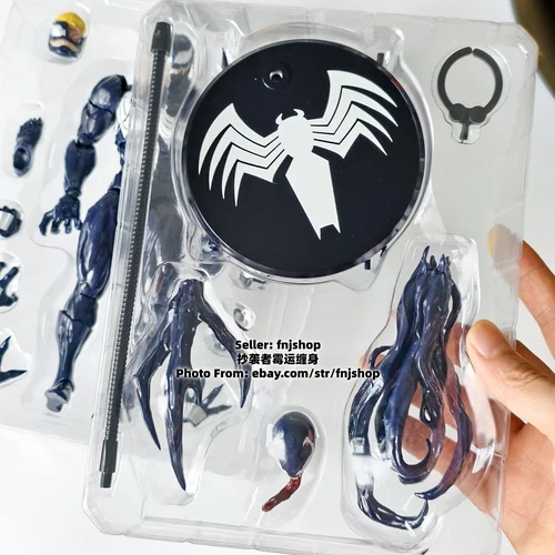 Mess Toys Lethal Neighbor Symbiote Suit Venom 1/12 Action Figure Model US STOCK image 5