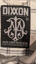 Dixxon 2x Sleep When You're Dead Flannel