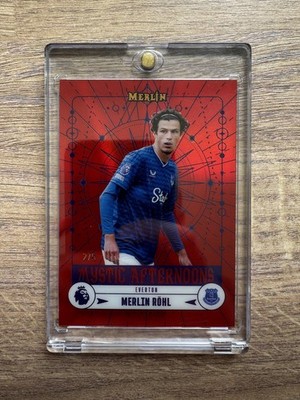 Topps Premier League Merlin 2026 Merlin Rohl Mystic Afternoons /5 Everton