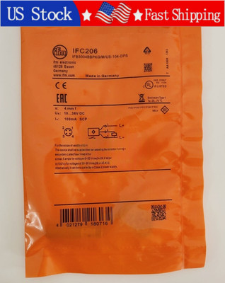 1PCS Brand New IFM IFC206 Proximity Switch Sensor IFC206 US Stock  Fast ship