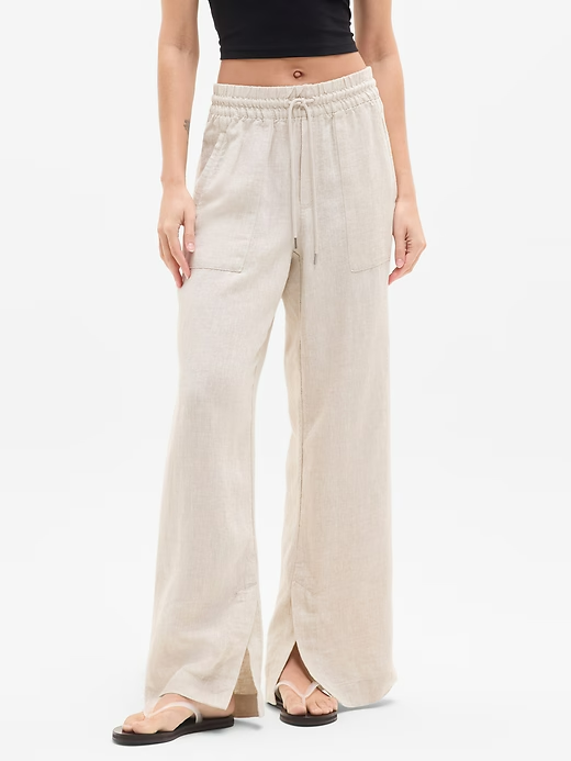 Athleta - Retreat Linen High Rise Wide Leg Pant - Deal of the Day