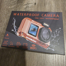 8K WiFi Waterproof Digital Camera 70MP Wi-Fi ...