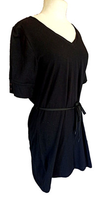 Backstage Long Shirt   Tunika Schwarz Rac Damen  Gr. -L- passt 42,44,M Nero
