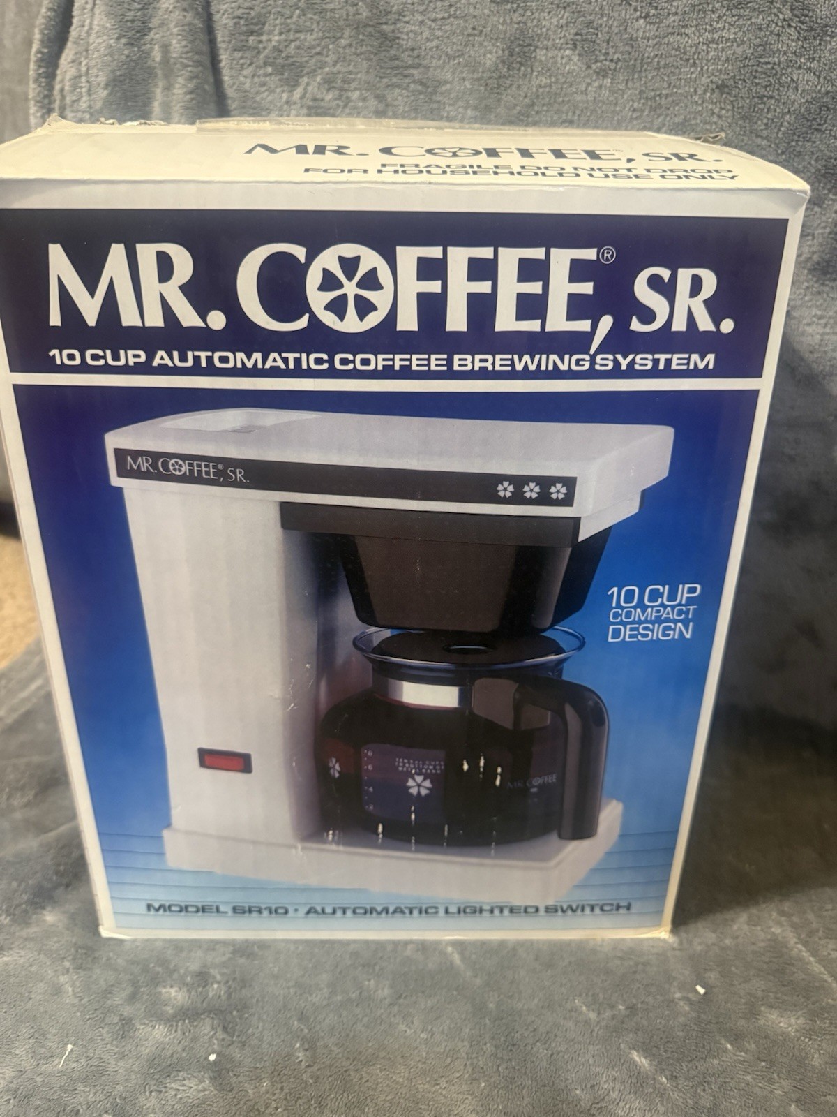 Vintage MR.COFFEE, Sr. 10-Cup Automatic Coffee Brewing System Open Box New