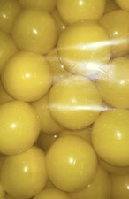 Commercial Grade 7cm Softplay Balls Yellow 500pcs 2 Year Warranty Free Delivery