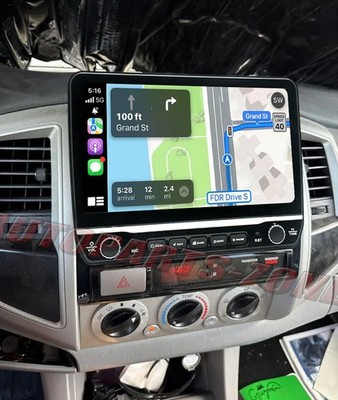 For Toyota Tacoma 2005 2006-2013 Carplay Car Stereo GPS Navi Android Auto SWC