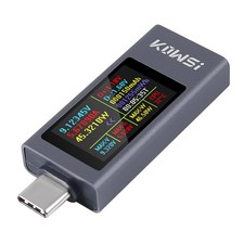 1PCS USB C Tester Power Meter, 4-30V 0-12A Type-C PD Tester Digital Multimete...