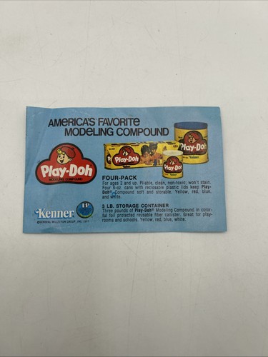 VTG Play-Doh Bake n Cake Shop Kenner Play-Doh 1970's w/ Box (No Play Doh) - Picture 2 of 24