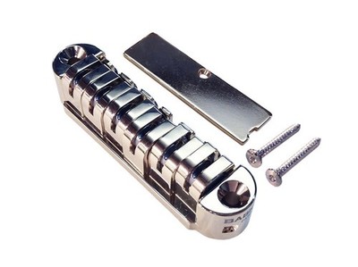 Babicz FCHOTOMA Original Series Tune-O-Matic Style OEM Arched Bridge, Chrome