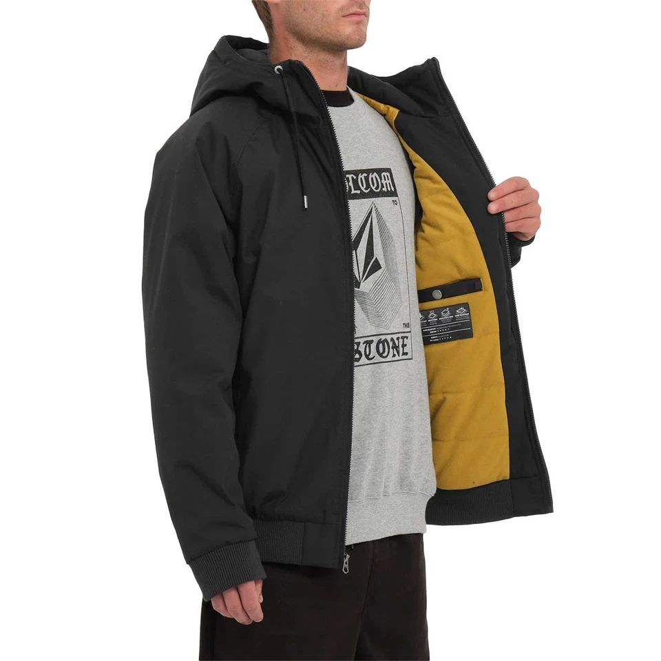 Volcom Hernan 10K Jacket - Black - Image 2 of 4