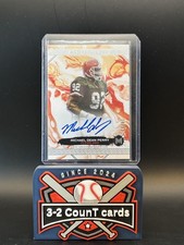 2023 Topps Motif #AD-MD Michael Dean Perry Acrylic Drip Autographs /99