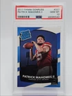 PATRICK MAHOMES II 2017 DONRUSS OPTIC RATED ROOKIE CHIEFS RC PSA 10 Q6068
