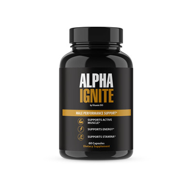 Alpha Ignite Capsules Male Vitality Performance AlphaIgnite Pills (60 Capsules)