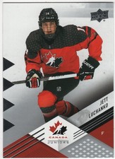 2024-25 Upper Deck Team Canada Juniors #64 Jett Luchanko-Mint