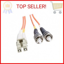Tripp Lite Duplex Multimode 62.5/125 Fiber Patch Cable LC/ST , 5M 16-ft. N318