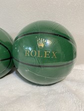 Authentic Rolex Badketball Sz 29.5 Green Luxury Collectible Basketball Limited