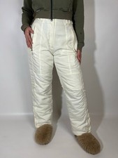 Vintage X-Mail White Ski Pants Women  s Size S Insulated 80s/90s Snow Trousers
