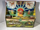 Marx Army & Navy Shooting Gallery Target WORKS 1930’s Tin Metal Wind Up Vtg