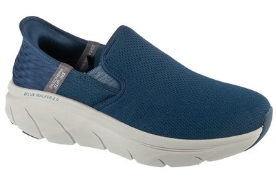 Sneaker Herren, Skechers Slip-ins: D'Lux Walker 2.0 - Reeler, Dunkelblau