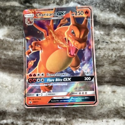 Pokémon Charizard GX Full Art Promo Holo SM211 Dragon Pokémon TCG