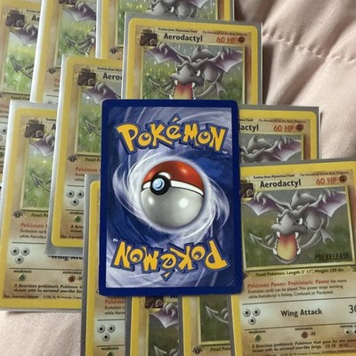 first edition prerelease aerodactyl MP To NM | eBay
