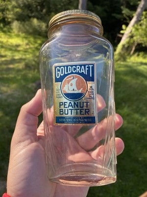 Goldcraft Peanut Butter Labeled Jar Sessions Company Inc Enterprise AL