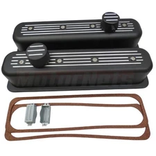 SB Chevy Valve Covers Center Bolt Vortec GMC 305 5.0 & 350 5.7 Dress Up PCV Tall