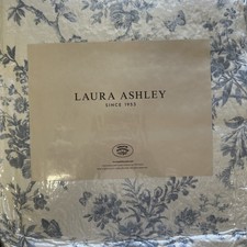 NEW! Laura Ashley Walled Garden Blue Full/Que...