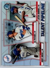 2020 Bowman #TP-LAD DJ Peters Jeter Downs Kody Hoese Chrome Talent Pipeline *RS
