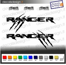 KIT Adesivi per FORD RANGER RAPTOR WILDTRACK  PICK-UP FURGONE auto decals