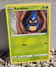 Pokemon Brilliant Stars Karrablast Common Card 015/172 LP