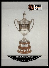 1990-91 Pro Set VTG Hockey Kevin Lowe The King Clancy Memorial Trophy #380